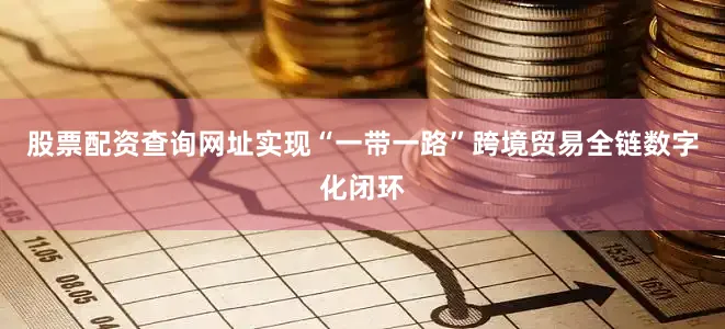 股票配资查询网址实现“一带一路”跨境贸易全链数字化闭环