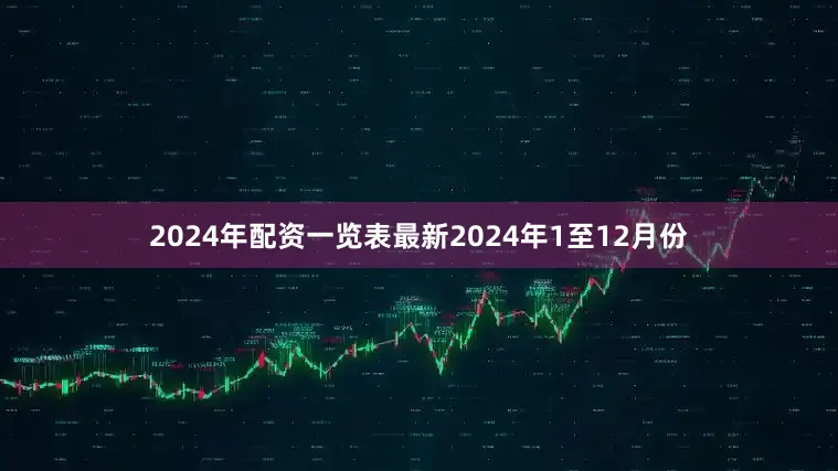 2024年配资一览表最新　　2024年1至12月份