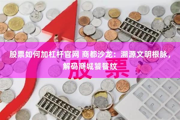 股票如何加杠杆官网 商都沙龙：溯源文明根脉，解码商城饕餮纹