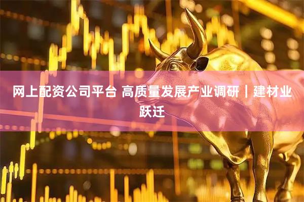 网上配资公司平台 高质量发展产业调研｜建材业跃迁